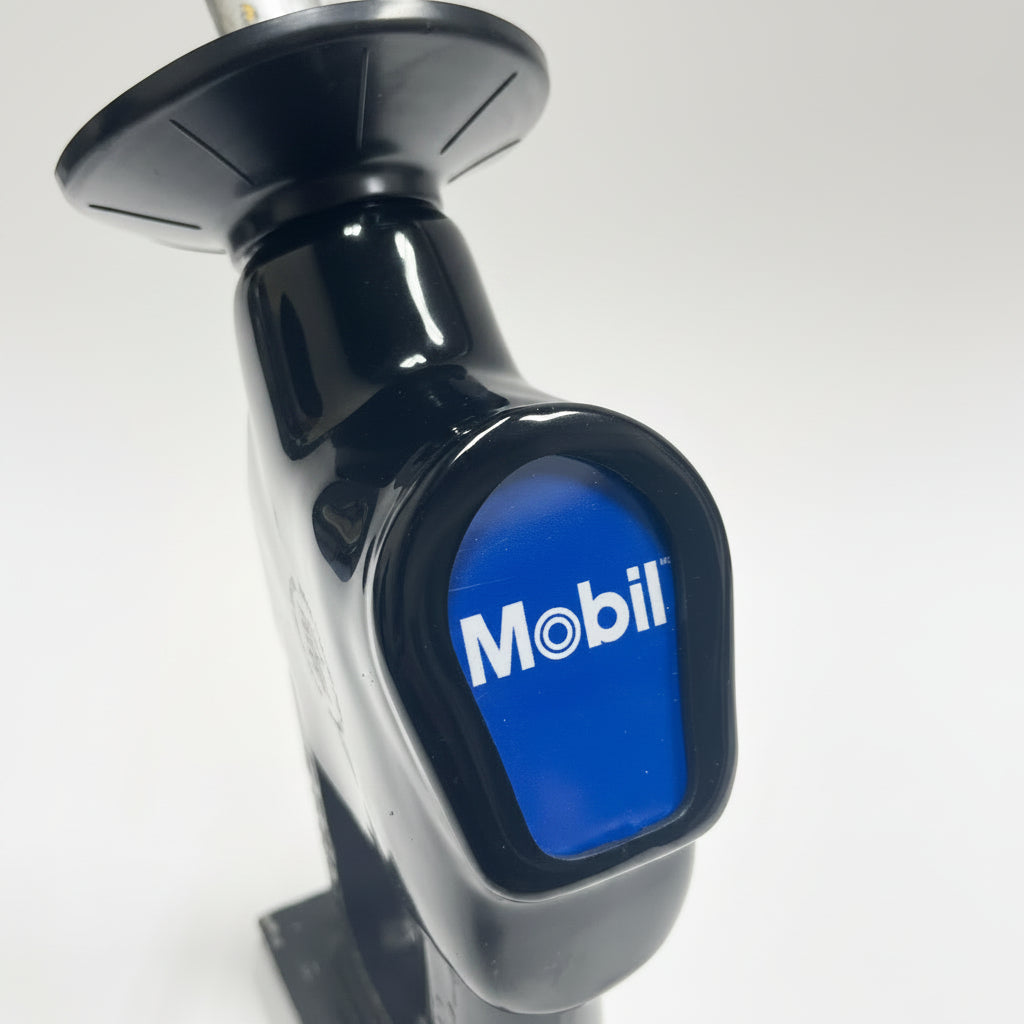 Black Nozzle Cover with French Mobil Message - Includes Splash Guard