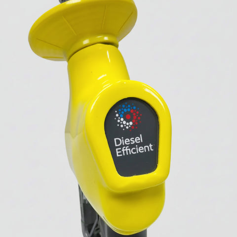 Yellow Nozzle Cover with Diesel Efficient - Includes Splash Guard
